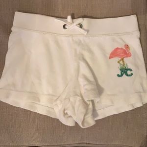 Girls Juicy Couture size M terry shorts